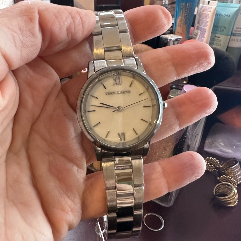 NEW Vince Camuto Women’s Silver Ayla Watch in Original Box